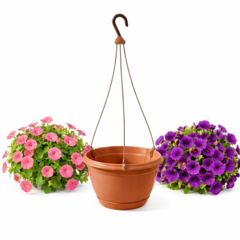 Doniczka Wisząca Agro 24 cm Terrakota